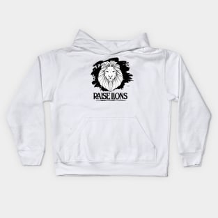 Raise Lions Not Sheep Kids Hoodie